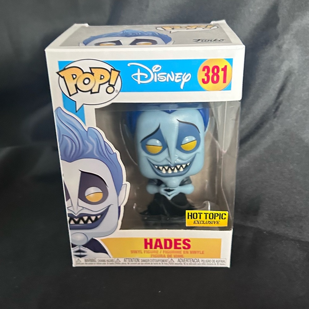 Funko Disney Hades Figure in Blue and Black